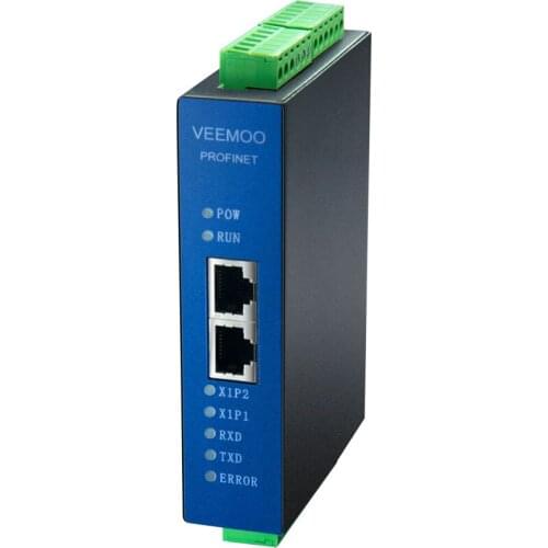 Profinet remote distributed IO module 8AI8AO analog PN temperature HJ3209