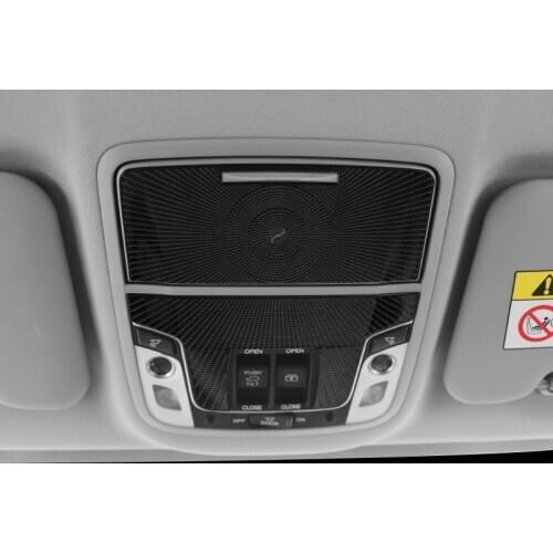 For Honda crv CR-V 2017 2018 2019 Front reading lamp decoration stickers roof lamp shade stainless steel sequins modified interi