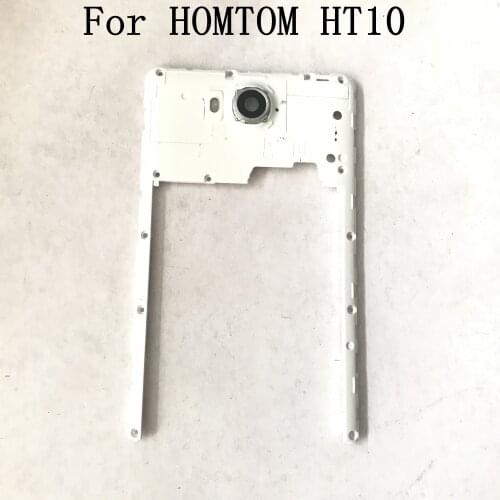 HomTom HT10 Used Back Frame Shell Case + Camera Glass Lens For Homtom HT10 5.5Inch FHD MT6797 Deca Core 1920x1080 Free Shipping