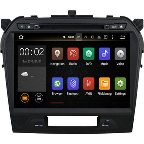 IPS Android 10 8 core 4G+32GROM CAR GPS 2 DIN DVD PLAYER For SUZUKI GRAND VITARA 2015-2020 GPS RADIO STEREO SCREEN NAVIGATION