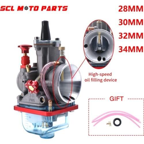 ALconstar-Motorcycle PWK 28 30 32 34mm Carburetor For Suzuki Yamaha Honda KTM ATV Quad Scooter Dirt Bike 2T 4T Motorcycle