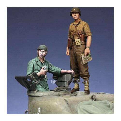 1:35 Resin Figure Model Kit Unassambled Unpainted //A104(NO TANK)