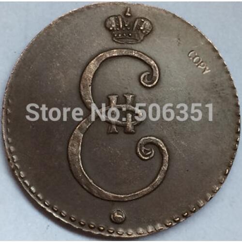Wholesale 1796 russian 1 kopeks copper coins copy