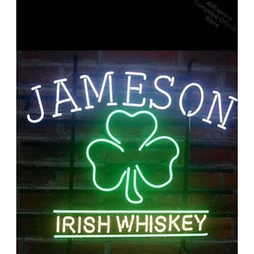 Neon Sign for Whiskey neon Light Beer Bar Irish Decor club Hotel glass Vintage Garage Lighting Professional Logo Designers Avize