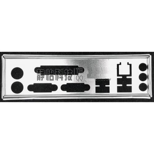 New I/O shield back plate of motherboard for Gigabyte GA-H81M-DS2 GA-H81-D3 just shield backplate