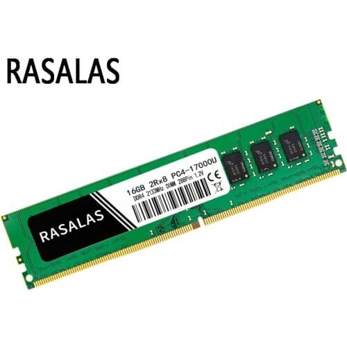 Rasalas NEW DDR3 DDR4 2GB 4GB 8GB 16G Memoria Ram 1066 1333 1600 2133 2400 2666Mhz 240Pin 288Pin Desktop Memory