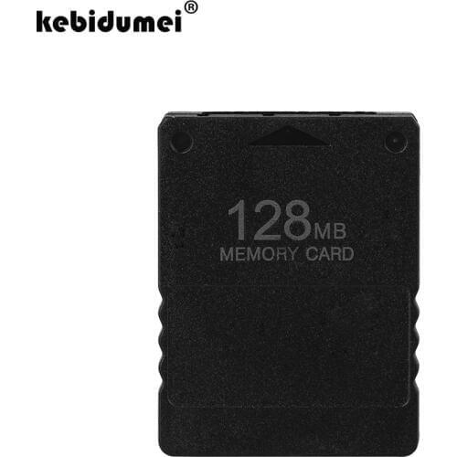 Kebidumei Original 1pcs 128MB Memory Card Save Game Data Stick Module For Sony for PS2 for PS Playstation Newest
