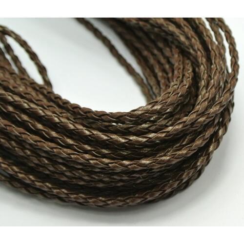 32.8 Feet Red BOLO Braided Leatheroid String Jewelry Cord 3mm