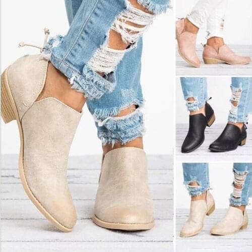 Pop Spring Autumn Women Butterfly-knot Chelsea Boots Slip-On Med High Heels Pointed Toe Shoes Woman Zapatos De Mujer Botasjkm9
