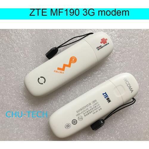 Unlocked ZTE MF190 3G GSM 7.2Mbps USB Mobile Broadband Modem