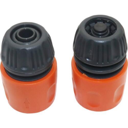 Garden 1/2 Inch Hose Connector, Waterstop Connector Agriculture Tools Car Wash Water Pipe Connector Fittings 1 Pc