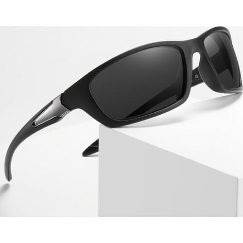 Men Polarized Sunglasses Goggle UV400 Sports Cycling Glasses Fashion Rays Brand Designer Driving Sun Glasses Aoron 2020 New