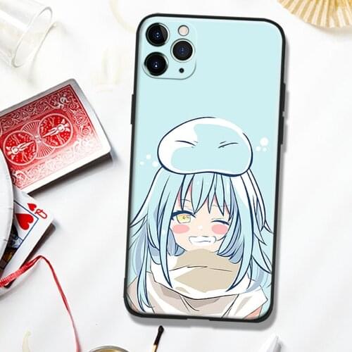 Tensei Shitara Slime Datta Ken Rimuru Anime Glass Phone Case Cover Shell For iPhone SE 6 6s 7 8 Plus X XR XS 11 12 Mini Pro Max