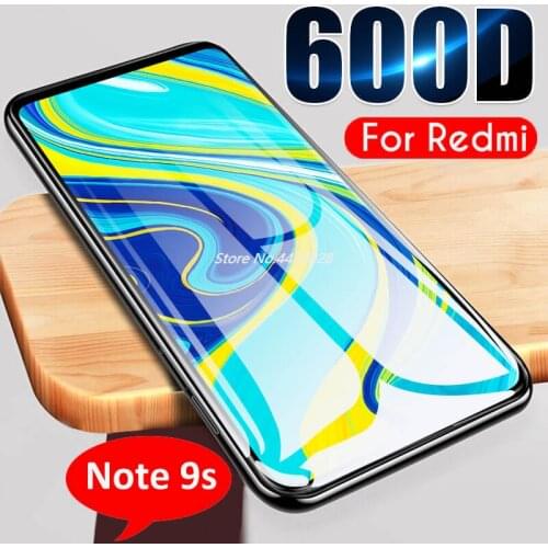 Full Cover Tempered Glass for Xiaomi Redmi Note 9 Pro Max 9s Protective Glass Redmi Note9 Pro Max Note9s Screen Protector Film