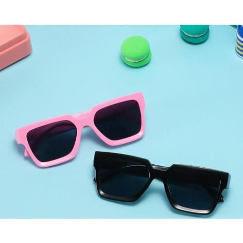 2021 Children Sunglasses Kids Square Oculos Sun Glasses Boys Eyeglasses Shades Girls Gafas UV400