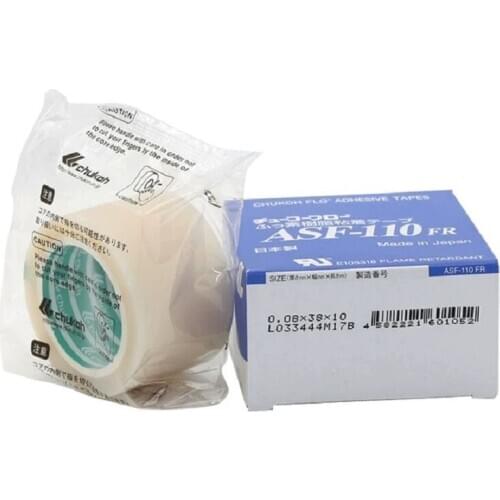 5rolls/lot) T0.08mm*W38/50mm*L10m Japan CHUKOH ASF-110FR FLO Adhesive Tapes/ Masking Tape