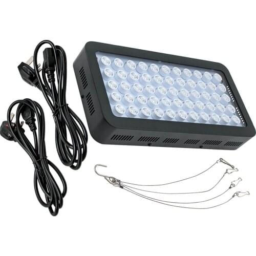 Aquarium Light 165W 55 LED Full Spectrum Freshwater Coral Fish Tank Lamp Bulbs