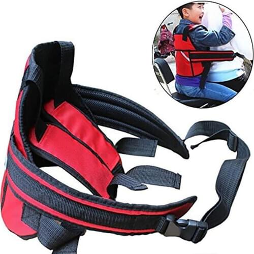 Kids Children High Strength Motorcycle Bicycle Bike Safety Seat Belt Strap Harness Adjustable