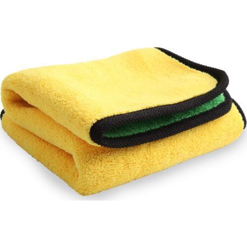 Double-faced towel Car wash towel Dust cleaning cloth Coral velvet super absorbent Super clean, lint-free cloth for automobile