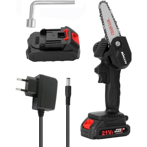 21V Electric Saws Pruning Saw Electric Chainsaw Small Wood Spliting Woodworking Tool One-handed for Garden Orchard Power Tools