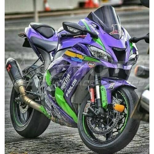 Injection Molding New ABS Whole Fairings Kit Fit for Kawasaki Ninja ZX-10R 2016 2017 2018 2019 2020 Bodywork set Purple