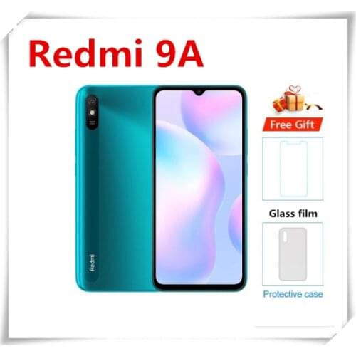 Original Xiaomi Redmi 9A Mobile Phone 6GB RAM 128GB ROM Andraoid 10 MTK Helio G25 Octa Core 6.53" 5000mAh 13MP Camera Smartphone