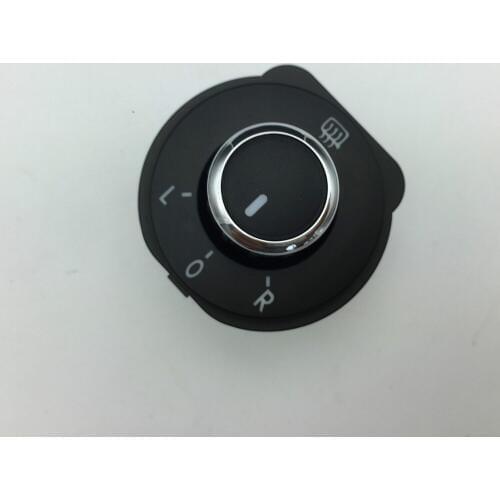 For VW Polo Wing Mirror Adjustment Switch Exterior Rear Side RearView Mirror Adjust Knob Heating Function 6RD 959 565 B