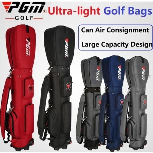 PGM Golf Aviation Bag with Wheels Ultra-light Sport Standard Golf Bags Large Capacity Golf Aviation Ball Storage Multifunctional
