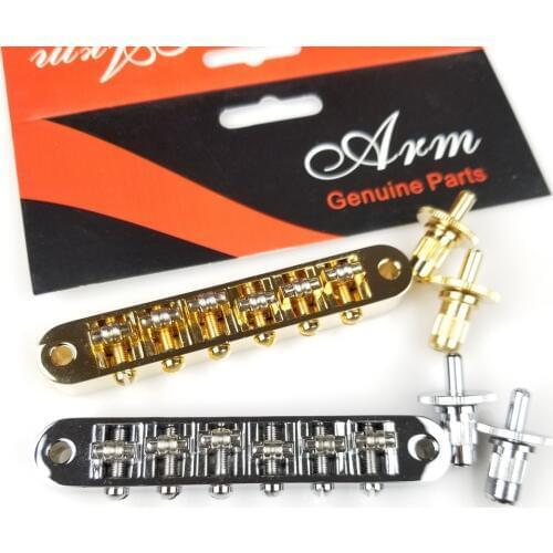 Tune-O-Matic Roller Saddle Electric Guitar Bridge post hole 4.2MM For LP SG Guitars Made in Korea