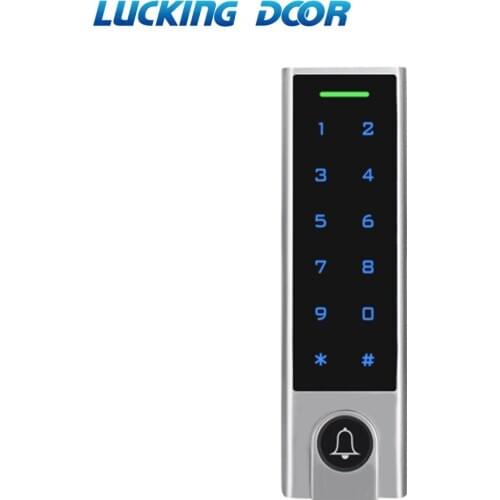 Touch screen keypad IP68 Waterproof Standalone access controller RFID 125KHZ access control machine 1000 user Electric Lock