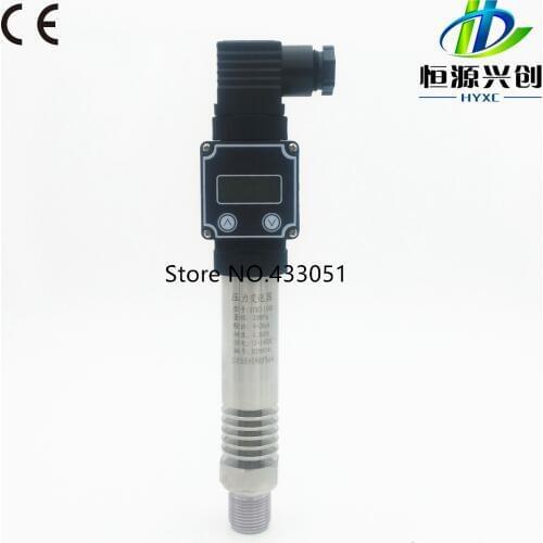 High temperature pressure transmitter/sensor;Digital display function; Output signal: 4-20mA/0-5V/0-10V/1-5V; Range: -0.1-100Mpa