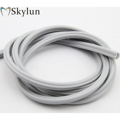 10PCS Dental 4 holes High Speed Handpiece Tubing Silicone tube Composites 4 holes handpiece Hose pipe without connector SL1112