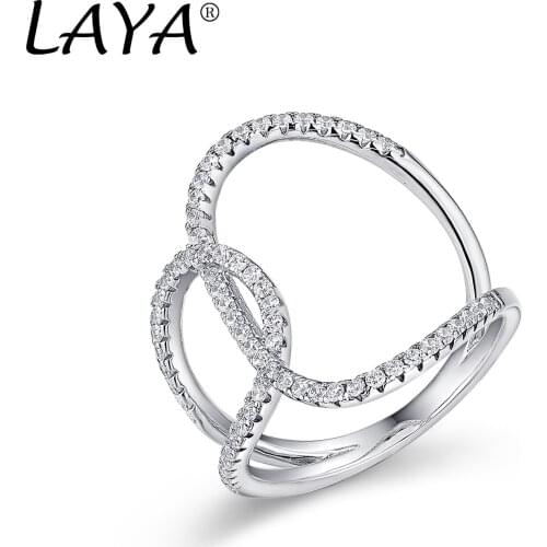 925 Sterling Silver Fashion Personality Design High Quality Zircon Multi-Line Cross Designer Ring For Womens Party Jewelry Gift