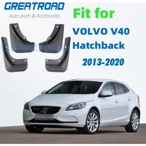 For VOLVO V40 Hatchback 2013-2017 2014 2015 2016 Set Molded Car Mud Flaps Mudflaps Splash Guards Mud Flap Mudguards Fender