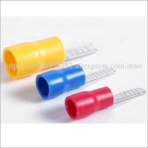 DBV1.25-10 DBV1.25-14/18 copper Insulated blade terminal 0.5-1.5mm2 19A 22-16AWG wire connectors automotive cable connector