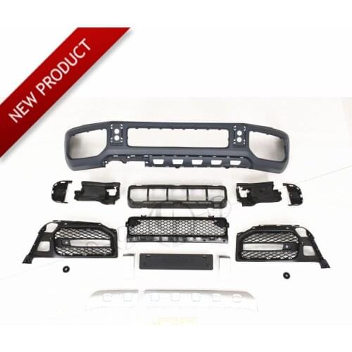 G class G wagon w464 G500 G63 front bumper for w464 G500 to G63 PP material front bumper 2018 2019 year