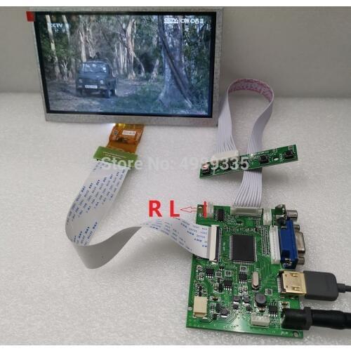 7 inch display panel module kit HDMI VGA AV1 av2TN screen 1024X600