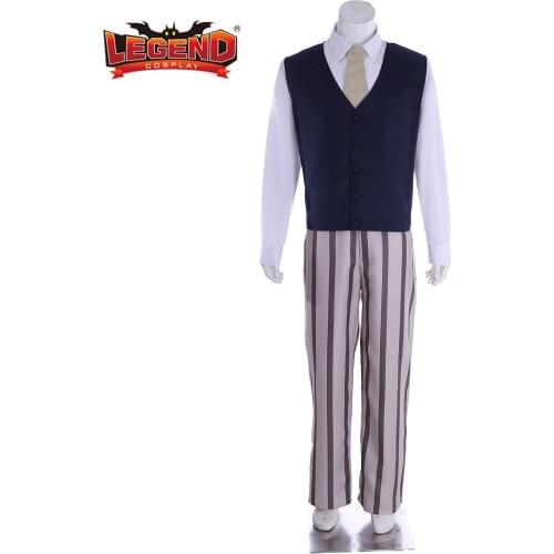 Cosplay legend Anime BEASTARS Legoshi Cosplay Costume The Wolf Uniform Suit Custom Made H001