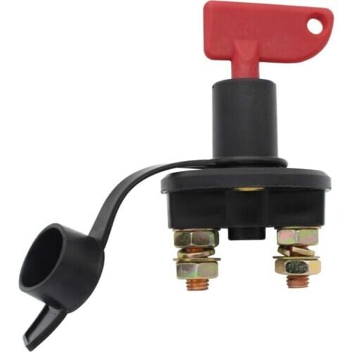 M8 Two-hole Car Power Switch Knob Type Battery Anti-leakage power-off Switch