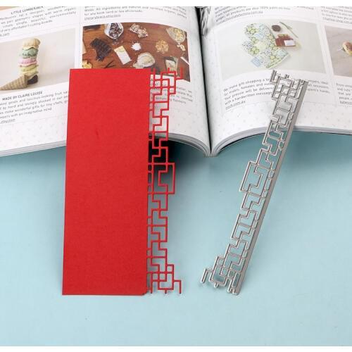 DUOFEN METAL CUTTING DIES 110200 orient classic pattern cutout lace hollow embossing stencil DIY Scrapbook Paper Album 2018 new