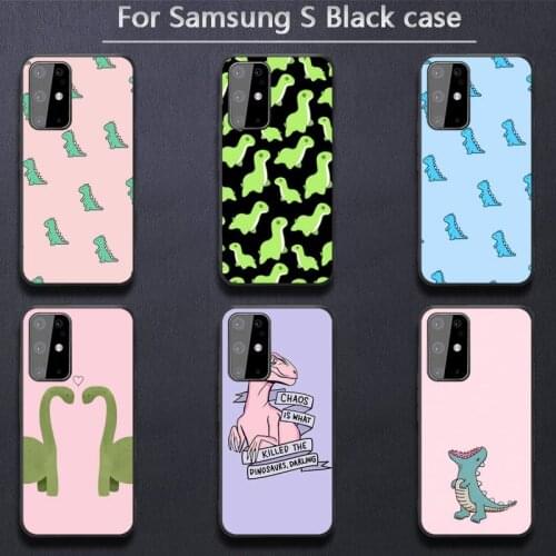Cute dinosaur Phone Case for Samsung S20 plus Ultra S6 S7 edge S8 S9 plus S10-5G lite 2020 S10E
