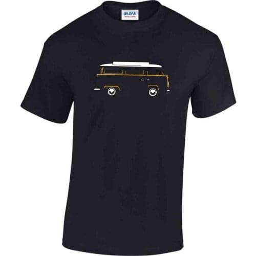 Fashion 2019 Top Tee Mens Campers Van Transporter Classic Car Mens Printed T-Shirt Print T Shirt