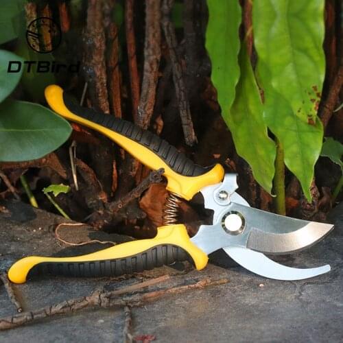 Anti-slip Garden Tools Gardening Scissors Grafting Tool Fruit Tree Pruning Shears Bonsai Pruners Garden Shears Cutter Trimmer