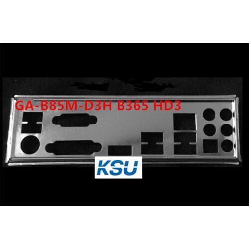 New I/O shield back plate bracket of motherboard for Gigabyte GA-B85M-D3H B365 HD3 just shield backplate Baffle Back plane