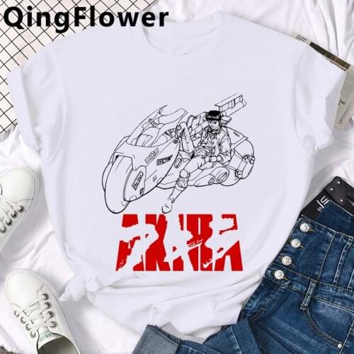 Akira Anime Neo-tokoyo clothes t shirt male vintage tumblr white t shirt grunge graphic tees t shirt tshirt ulzzang