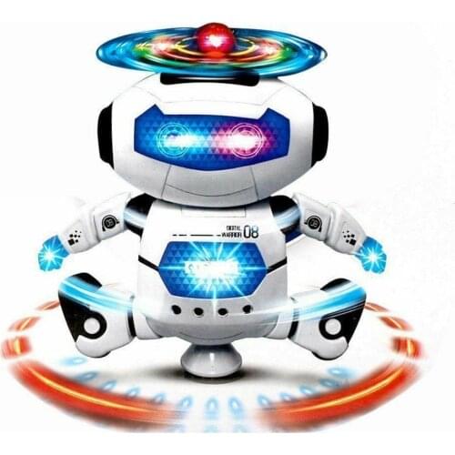 Dancing Robot Toys For Boys Kids Toddler Musical Light