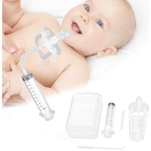 New Baby Kids Pacifier Feeding Smart Medicine Dispenser Needle Feeder Squeeze Medicine Dropper Dispenser Baby Accessories