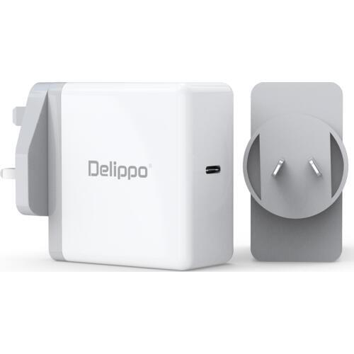 Delippo 65W USB Type C Adapter Charger,USB C Charger for Apple MacBook/Pro,Samsung,Nexus,Nintendo Switch,Lenovo,ASUS,Acer,Dell