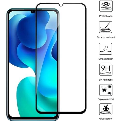 9H Protective Glass Xiaomi Redmi Note 10 Pro Screen Protector Tempered Glass Redmi Note 10 9 Pro Max 8 8A 7 6 Pro 7A 6A 9S 8T 9A