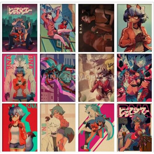 5D DIY Diamond Painting Anime Retro Poster Bna Anime Poster Wall Decoration Diamond Embroidery Mosaic Picture Home Decoration